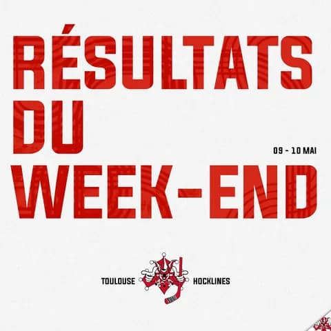 Résultats du week-end de Toulouse Hocklines
